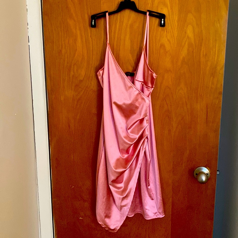 Hot pink homecoming dress